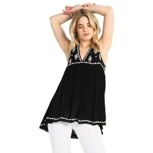 Free People Diamond Embroidered Tunic - Picture 5 of 9